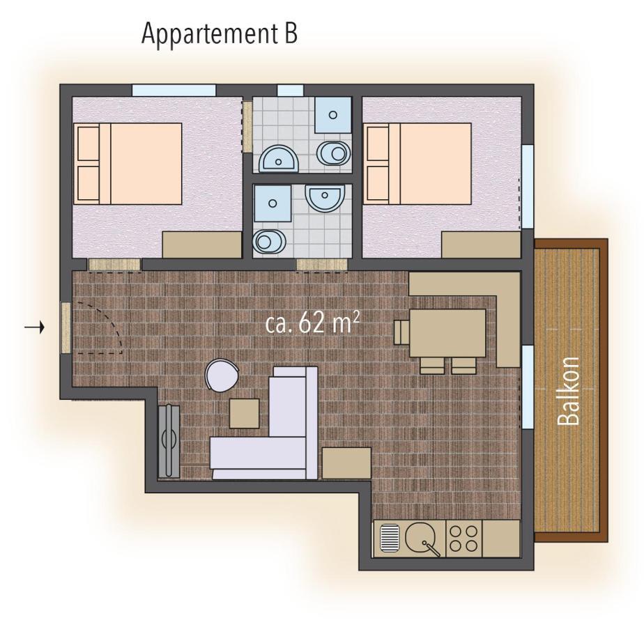 Salzburgerhof Appartement *